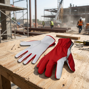 Gants d'assemblage en cuir de mouton en gros - Gants de sécurité durables certifiés EN388/EN420 pour l'utilisation mécanique - Product Image 3