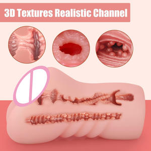 Dispositivo de masturbación masculino transfronterizo de molde sólido inverso, Copa de avión, Muñeca sexual adulta simulada con trasero grande y cadera, 100% - Product Image 2