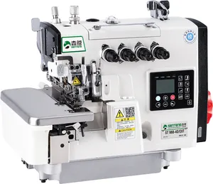 ST- 998-4D-EXT Mechatronics Full Automatic Computerized Industrial Overlock Sewing Machine
