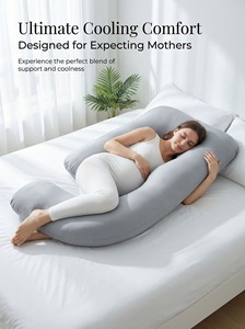 <span class=keywords><strong>Oreiller</strong></span> de maternité multifonctionnel en coton pour le soutien du ventre et la protection de la taille - Product Image 3