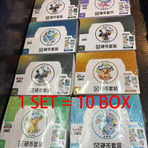Coffret de 17,5 pièces exclusif Scarlet & Violet Terastal Gathering Eeveelutions, collection de cartes à collectionner, anime, chinois simplifié - Product Image 1