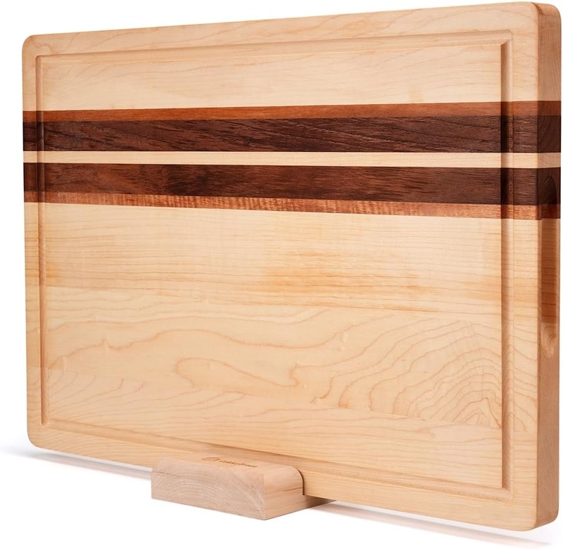 Large Reversible Hard Maple Wood Cutting