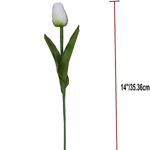 Venta caliente Real Touch Decorativo Pu <span class=keywords><strong>Tulipanes</strong></span> <span class=keywords><strong>Ramo</strong></span> de flores Venta al por mayor <span class=keywords><strong>Ramo</strong></span> de <span class=keywords><strong>tulipanes</strong></span> artificiales - Product Image 2