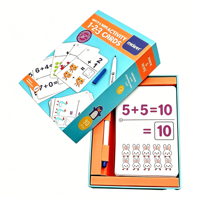 Cartes de tarot écologiques personnalisées de haute qualité, cartes à jouer éducatives pour enfants et familles, boîte en papier