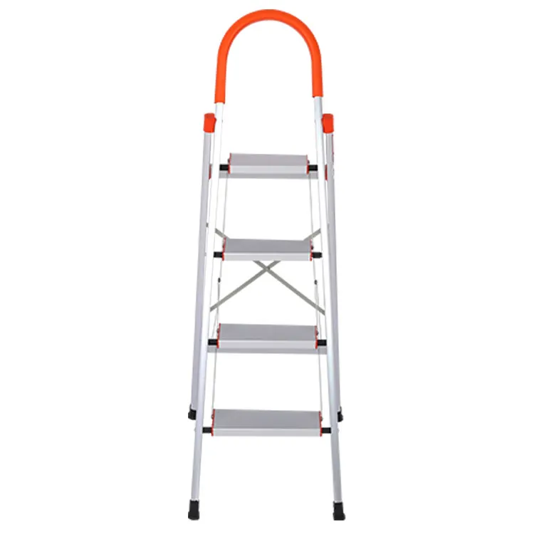 Quality Guarantee SY-100A 5 Steps 7 Steps Roof Top Tent Ladder Industrial Steel Step Ladder