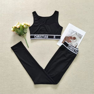 Soutien-gorge de sport Al Yoga nouveau style Leggings taille haute ensemble de vêtements de yoga pour femmes ensembles de vêtements d'entraînement et de fitness - Product Image 4