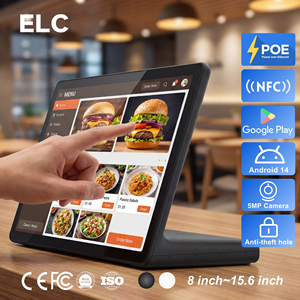 Android 14 Desktop Kiosk High Performance PoE L-Type <b>Tablet</b> PC 11 <b>Inch</b> 4+64GB 1920x1200 for Commercial Interactive Display WL110 - Product Image 1