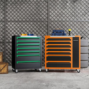 भारी शुल्क स्टील कार्यशाला रोलिंग ट्रॉली उपकरण छाती पहियों गैरेज भंडारण 7 दराज उपकरण गाड़ी बॉक्स रोलर कैबिनेट मजबूत लोड - Product Image 2