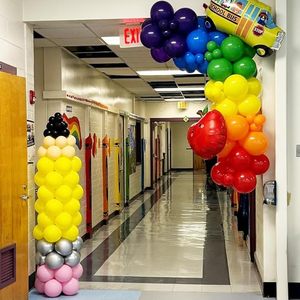Kit de guirlande d'arche de ballons crayon <span class=keywords><strong>pour</strong></span> <span class=keywords><strong>la</strong></span> <span class=keywords><strong>rentrée</strong></span> <span class=keywords><strong>scolaire</strong></span>, décorations de <span class=keywords><strong>maternelle</strong></span>, fête de remise de diplôme <span class=keywords><strong>pour</strong></span> enseignants - Product Image 6