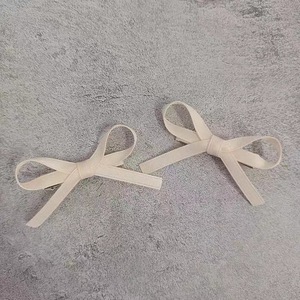 Ballet <b>bow</b> hair <b>clip</b>, girly bangs, side duckbill ribbon, sweet double ponytail hair <b>clip</b>, princess headdress - Product Image 2