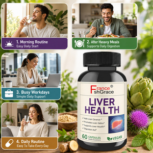 Shecome Private Label <b>Supplement</b> <b>Liver</b> Health Capsules Aids <b>Liver</b> Cleanse for Men and Women Dietary <b>Liver</b> Health <b>Supplement</b> - Product Image 6