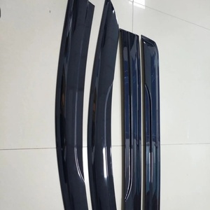 KQD Vente en gros Déflecteur de vent pour vitres de voiture, garniture décorative en PC, pare-soleil pour Honda Fit 2013-ON - Product Image 3