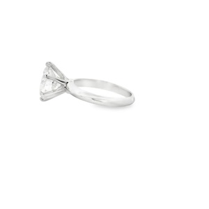 Joyería Qinglong, Anillo de Compromiso de Oro Sólido de 10k/14k con Diamante Cultivado en Laboratorio de 2ct y 8mm, Joyería Fina para Navidad - Product Image 2