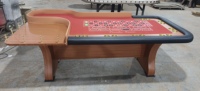 Table de roulette de casino de luxe en usine