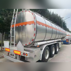 Camión Cisterna de Gasolina de Aleación de Aluminio de 40000-60000 Litros, Semirremolque de 4 Ejes, Neumáticos 12R22.5, Manual, 6x4, en Venta - Product Image 2