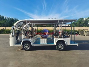 รถกอล์ฟรีสอร์ท 11-14 ที่นั่ง รถบัสไฟฟ้าสำหรับเที่ยวชมสถานที่ รถรับส่ง ขาย - Product Image 4