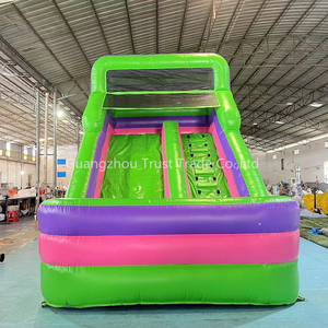 Trẻ em ngoài trời <span class=keywords><strong>Inflatable</strong></span> cấu trúc Trò chơi trượt nước đôi <span class=keywords><strong>Inflatable</strong></span> thương mại - Product Image 4