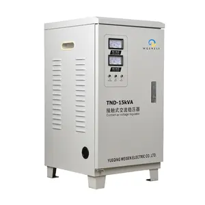 Régulateur de stabilisateur de tension automatique 15kva 15000va de puissance d'affichage numérique monophasé AC 160v-250v pour la maison