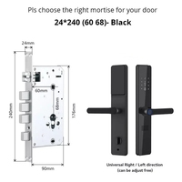 Enrique Tuya Groothandel Fabriek Prijs Sleutelloos Digitaal Deurslot Voor Hotels Ttlock App Smart Outdoor Wifi Cloud Aluminium Legering