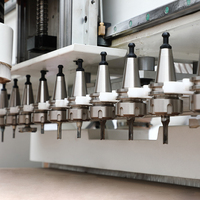 HUAHUA SKG-812M Promotion Machine de fraisage CNC industrielle automatique multi-broches pour le travail du bois, la fabrication de portes et d'armoires