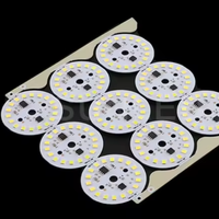 Service de conception de circuits imprimés, prototype de circuit imprimé rond en aluminium pour LED, 39 mm/44 mm/90 mm/103 mm, ampoules LED, cartes de circuits imprimés