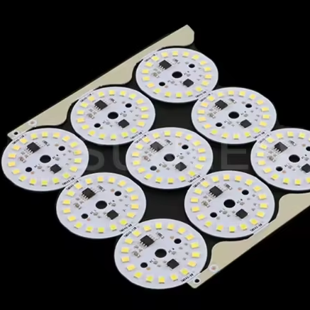 Pcb Design Service Prototype Led Round Aluminum Dob Pcb Circuit Board 39mm/44mm/90mm/103mm Led Bulbs Light Pcb Boards