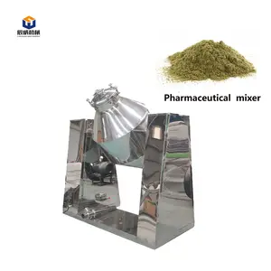 CW stainless steel double cone mixer vertical tablet material dry powder W type mixing machine