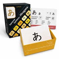 Cartes OEM King : Jeu de cartes éducatives d'apprentissage des langues imprimées en offset, jeu de cartes personnalisé avec emballage en boîte, cartes modèle