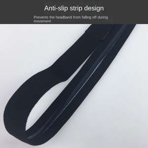 Personalizzazione uomo donna Outdoor Fitness Running Yoga basket sudore assorbente cintura nastro Silicone Anti-slittamento del sudore guida - Product Image 4