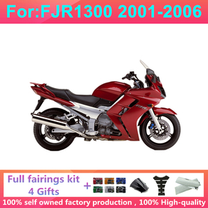 Nouveau kit de carénage complet pour moto ABS compatible avec FJR 1300 2007 2009 2010 2011 2012, carénages en plastique, kits de carrosserie FJR 1300 - Product Image 2