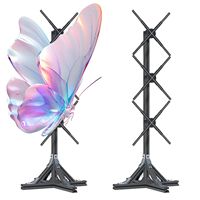 Projecteur holographique 3D MACCAN haute résolution MA3-60 60cm avec contrôle par application, WiFi, pour publicité et éducation