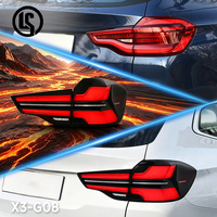 Accesorios para Automóviles LS, Luces Traseras LED para BMW X3 G01 G08 18-21, Luces Traseras Mejoradas Certificadas con Marcas DOT y E