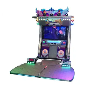 Mesin Permainan Musik Menari Arcade Simulator Hiburan Mewah, Mesin Menari untuk Dijual