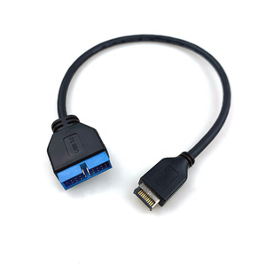Custom OEM USB3.1Type-E Male to Male USB3.0 IDC 20Pin <strong>Computer</strong> Extension <strong>Cable</strong> <strong>for</strong> Motherboard of Laptop - Product Image 5