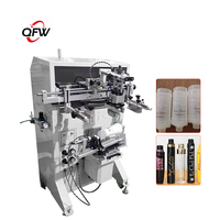 Machine d'impression d'écran en plastique semi-automatique de QFW pour le cuir, verre en métal, électronique, machine d'imprimante d'écran de jouets