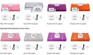 減量 デトックス 除湿 発汗用 ポータブル サウナブランケット 赤外線サウナブランケット - Product Image 6