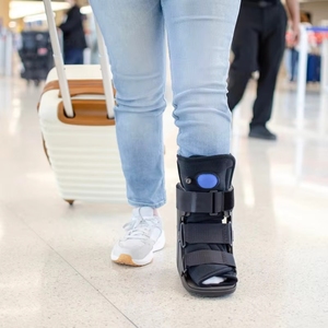 Bota Ortopédica <span class=keywords><strong>de</strong></span> Compresión Negra <span class=keywords><strong>para</strong></span> Recuperación <span class=keywords><strong>de</strong></span> Cirugía, Soporte <span class=keywords><strong>para</strong></span> Pie y <span class=keywords><strong>Tobillo</strong></span> Roto, Bota <span class=keywords><strong>para</strong></span> <span class=keywords><strong>Fractura</strong></span> con Aire - Product Image 5