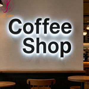 Enseigne en métal <span class=keywords><strong>Guinness</strong></span> en acier inoxydable pour intérieur et extérieur, signalétique murale 3D, lettres en acrylique éclairées par LED, enseigne personnalisée avec logo pour entreprise - Product Image 2