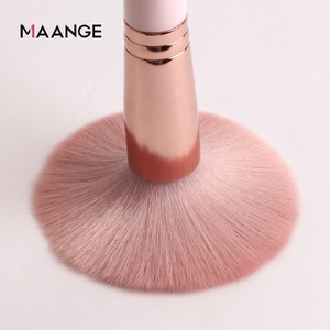 MAANGE — pinceaux <span class=keywords><strong>de</strong></span> maquillage, simple, en rose, pour <span class=keywords><strong>fond</strong></span> <span class=keywords><strong>de</strong></span> <span class=keywords><strong>teint</strong></span>, poudre, Blush, bon marché - Product Image 6
