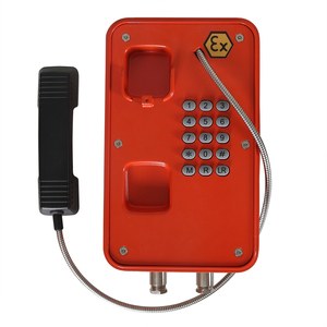 Teléfono Analógico SIP/VoIP a Prueba de Explosiones con Certificación ATEX IECEx, Resistente, IP66/IP67, para Zonas Peligrosas 1 y 2, con Cable - Product Image 3