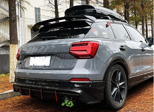 สปอยเลอร์หลังสำหรับ Audi Q2 ปี 2016-2023 ชิ้นส่วนภายนอกทำจากพลาสติก ABS สปอยเลอร์หลังคาท้ายรถยนต์ อุปกรณ์ตกแต่งรถยนต์ - Product Image 3
