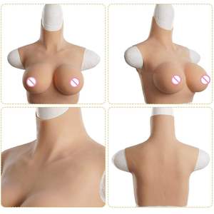 Vente chaude <span class=keywords><strong>Sexy</strong></span> <span class=keywords><strong>Seins</strong></span> Faux <span class=keywords><strong>Gros</strong></span> <span class=keywords><strong>Seins</strong></span> Silicone Sein Formes Pour Halloween Party Show Props Mâle À Femelle Transgenre - Product Image 4
