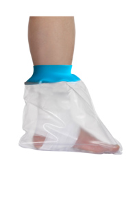 FIRSTAR Housse imperméable <span class=keywords><strong>pour</strong></span> plâtre de pied <span class=keywords><strong>pour</strong></span> adolescents - Protection <span class=keywords><strong>pour</strong></span> <span class=keywords><strong>la</strong></span> <span class=keywords><strong>douche</strong></span> et le bain des plaies - Product Image 2