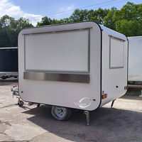 Camion de nourriture mobile Street Boba Tea, camion de nourriture rapide, camion de crème glacée, camion de pizza personnalisé avec cuisine complète et friteuse