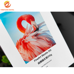 100% cotton Mỹ thuật giấy acid-miễn phí bảo tàng lớp 310g <span class=keywords><strong>baryta</strong></span> Matte kết cấu mịn in phun phương tiện truyền thông cho Canon, Epson, HP - Product Image 2