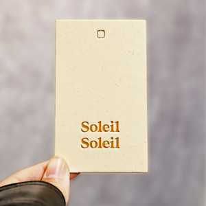 ขอขอบคุณคุณนำเสนอการออกแบบที่กำหนดเองโลโก้คราฟท์แขวนแท็กกระดาษสำหรับของขวัญ - Product Image 6