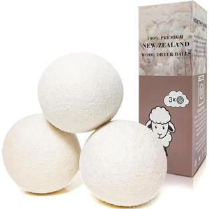 2025 Premium Vente en gros Sèche-cheveux Nouvelle-Zélande Accueil Produits 2025 Nouveautés Boules de séchage de laine à <span class=keywords><strong>lessive</strong></span> écologiques 6 Pc FBA DDP - Product Image 6