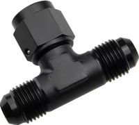 Adaptateur mâle AN4 AN6 AN8 AN10 AN12 en alliage d'aluminium forgé avec raccord femelle pivotant sur le côté