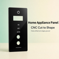 Panneau de commande en acrylique PMMA découpé CNC pour hotte aspirante, lave-vaisselle, cuisinière à induction, climatiseur, usage domestique