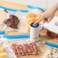 Mini scelleuse sous vide électrique automatique portative pour la maison, pour le stockage des aliments, sac sous vide, bocal en verre, batterie intégrée